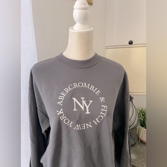 NWT Abercrombie & Fitch Sweatshirt - Picture 3 of 8